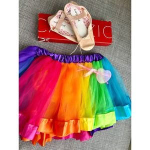 Ballet set! Tutu, ballet shoes and sunglasses for girls